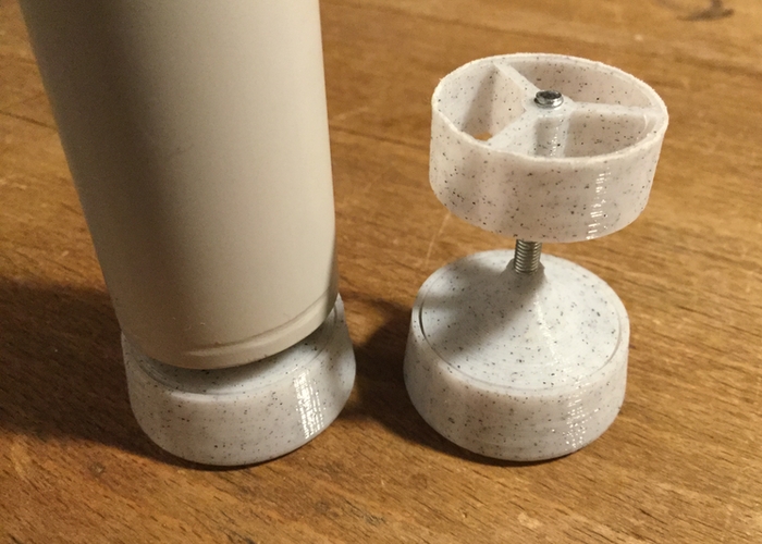3d-printed labial pipe with 360° labium