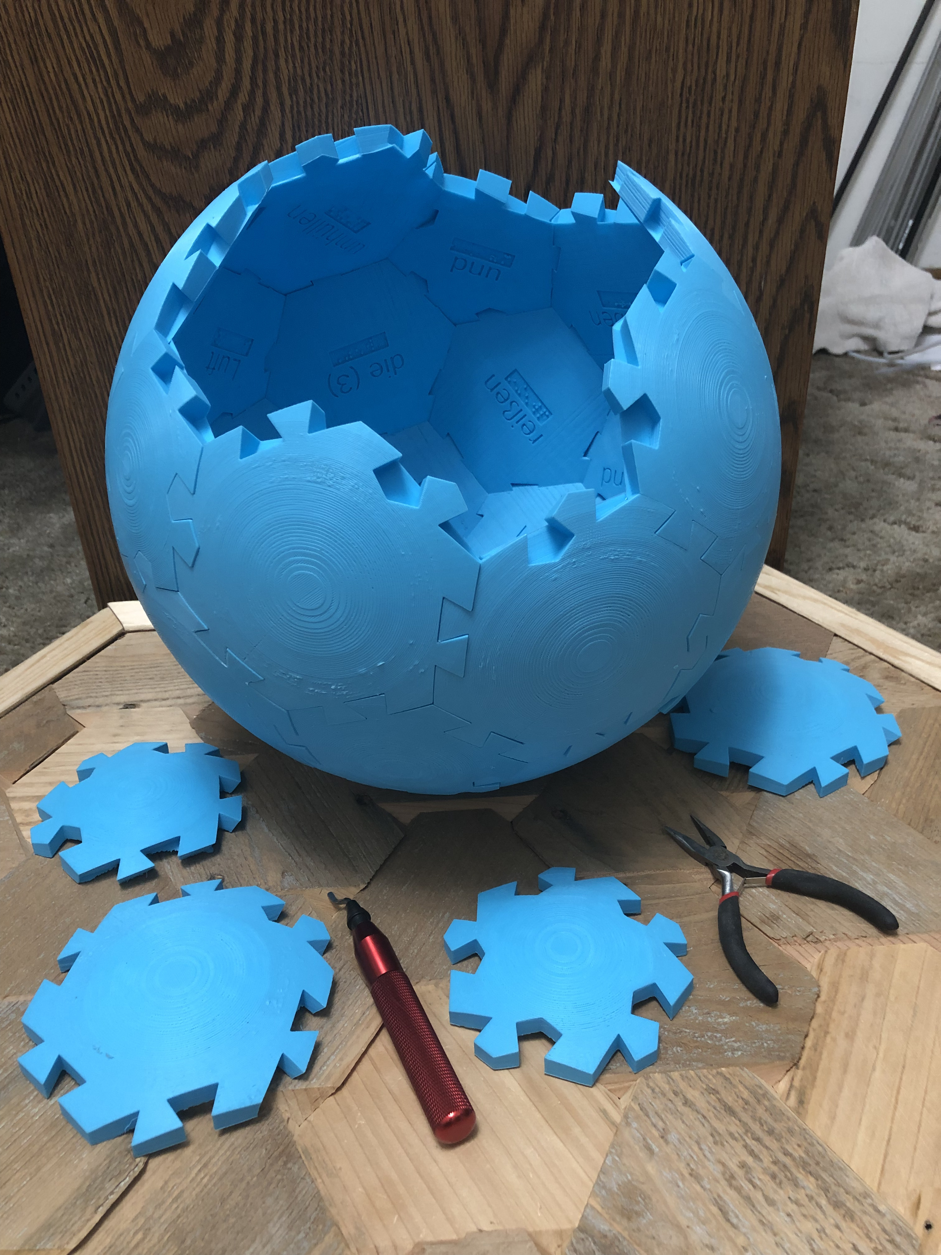 blue sphere puzzle