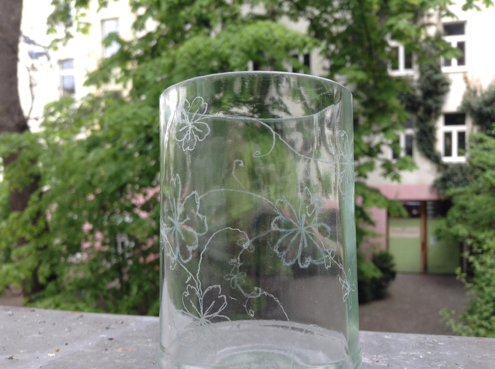 engraved glass