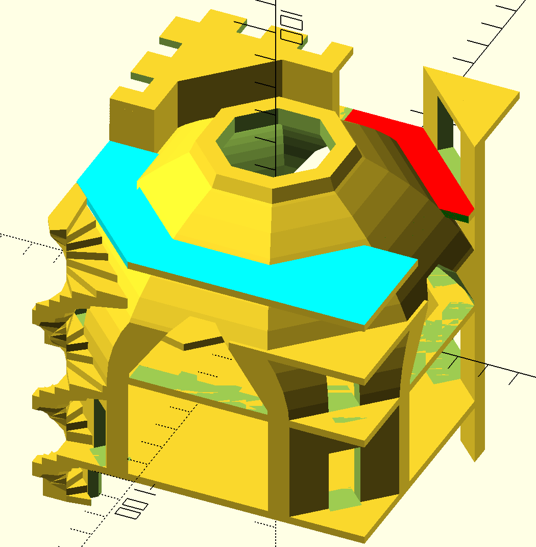 house written in OpenSCAD